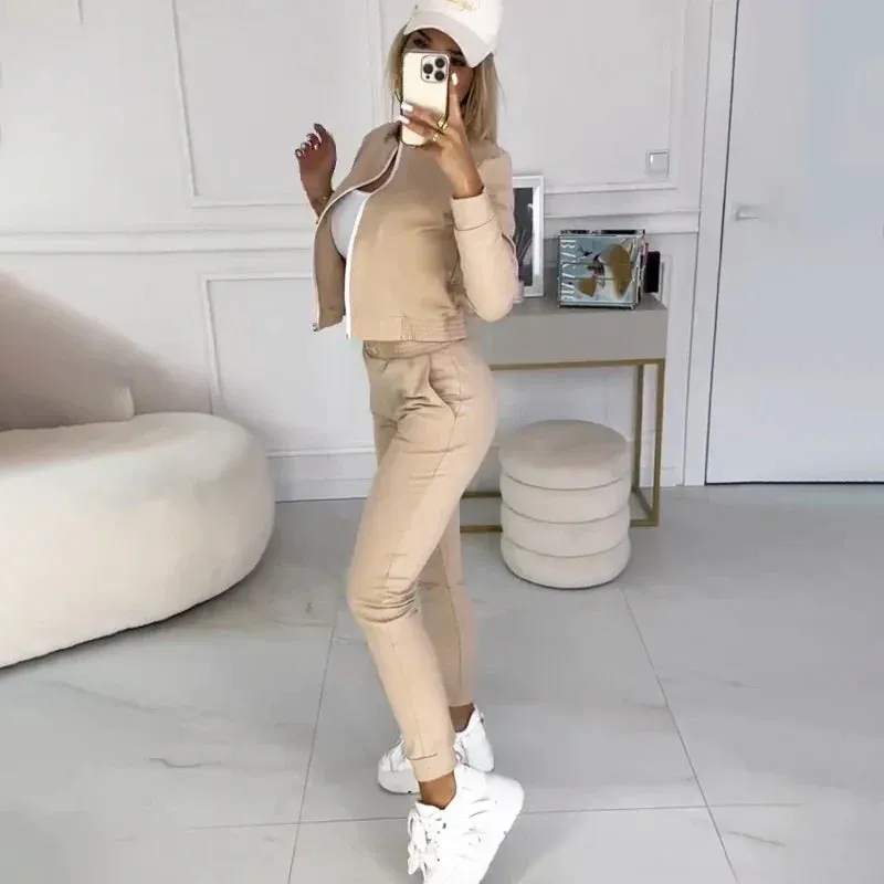 New Years Hot Sales - 70% OFFWomen's 3-Piece Zip-Up Tracksuits