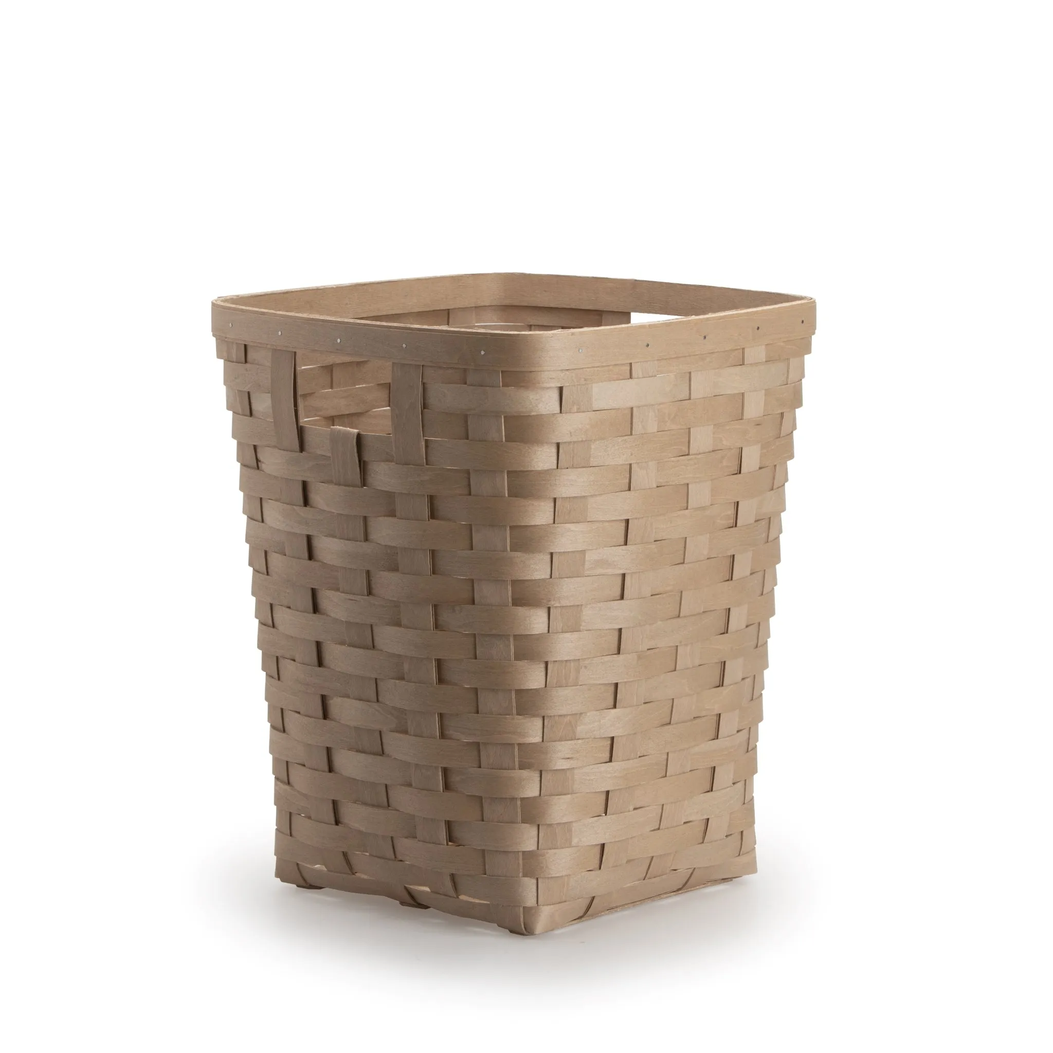 Pale Grey Flare Waste Basket