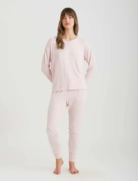 Papinelle - Feather Soft V Neck Top & Jogger Set