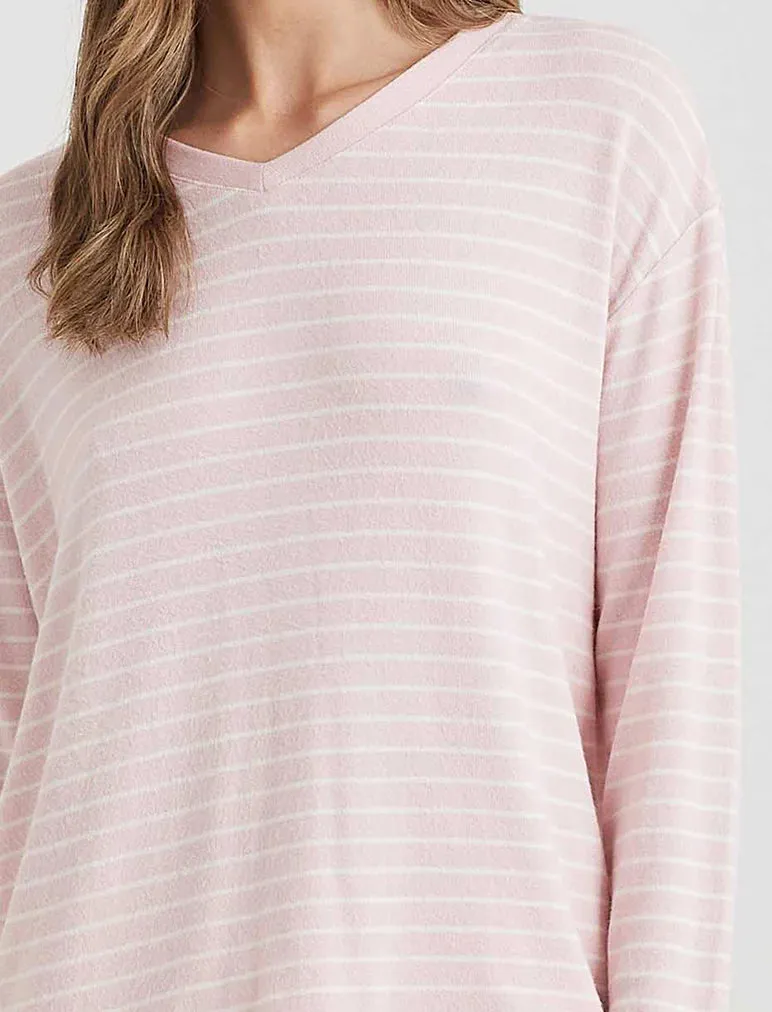 Papinelle - Feather Soft V Neck Top & Jogger Set