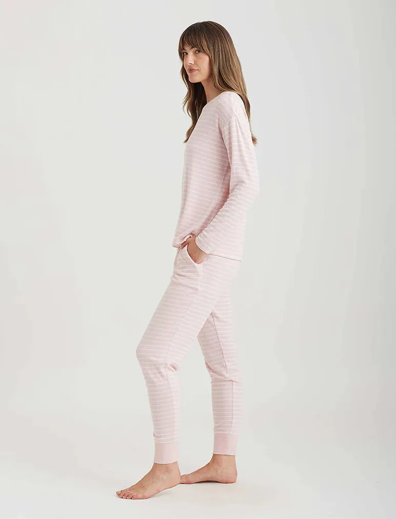Papinelle - Feather Soft V Neck Top & Jogger Set
