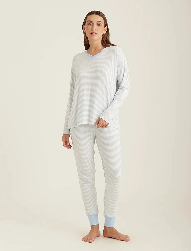Papinelle - Feather Soft V Neck Top & Jogger Set