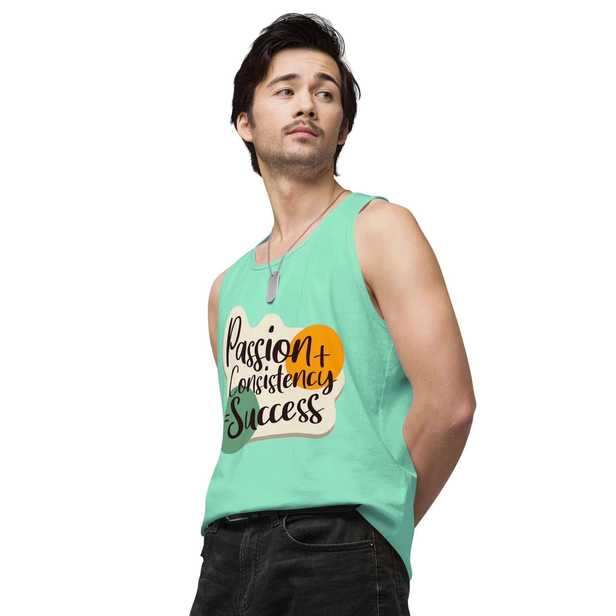 Passion and Consistency premium tank top