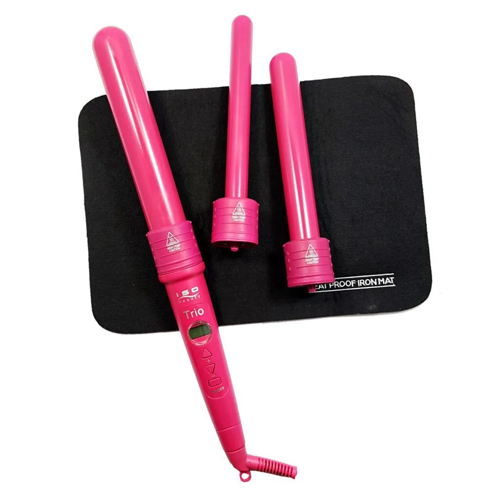 Pink 3pc Twister Set   Heat Protective Mat | Bundle