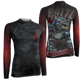 Pitbull Women's Long Sleeve Rash Guard