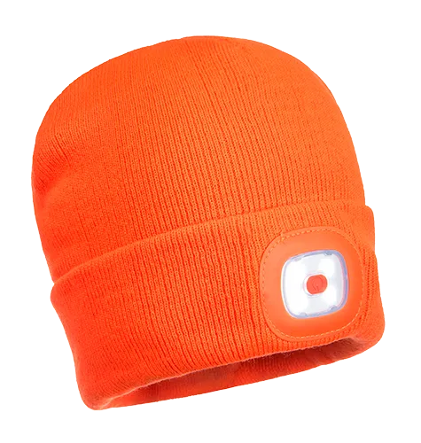 Portwest Beanie LED Head Light USB Rechargeable (B029)