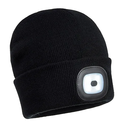 Portwest Beanie LED Head Light USB Rechargeable (B029)