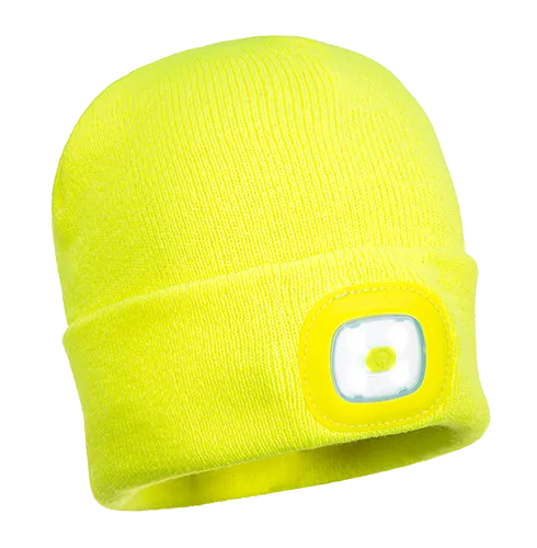 Portwest Beanie LED Head Light USB Rechargeable (B029)