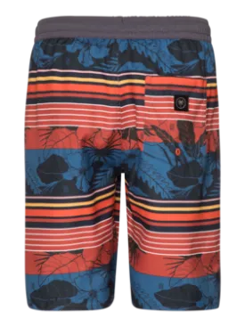 Protest Reese JR Long swim shorts - Airforces Blue and Red