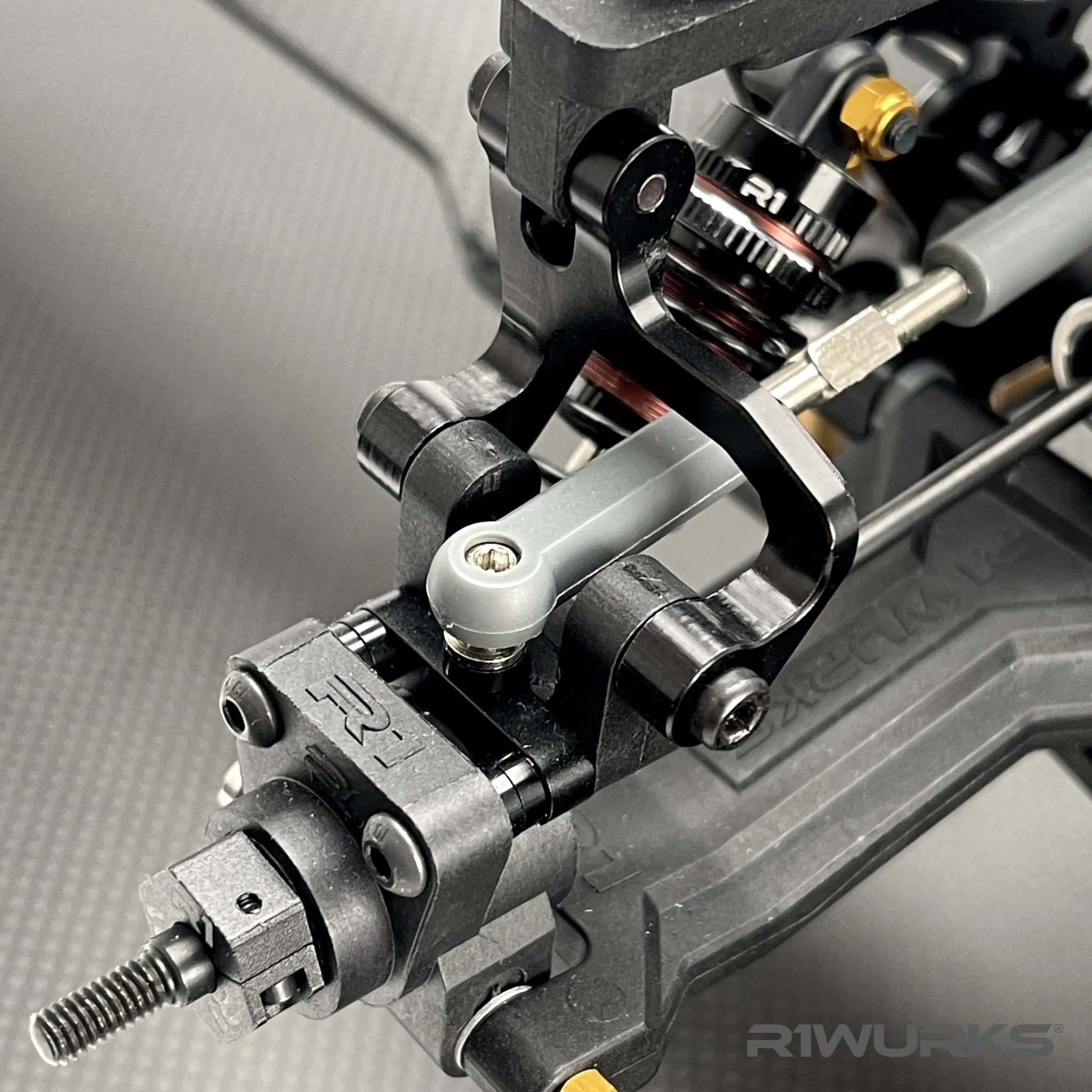R1WURKS DC1 Aluminum Rear Riser