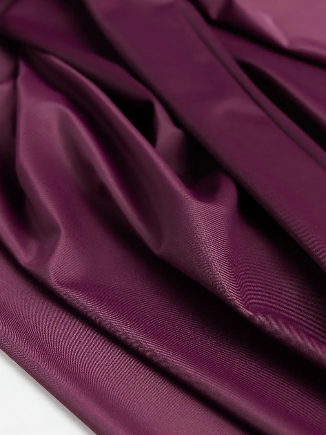 Recycled Nylon Spandex Swimwear Fabric - Aubergine