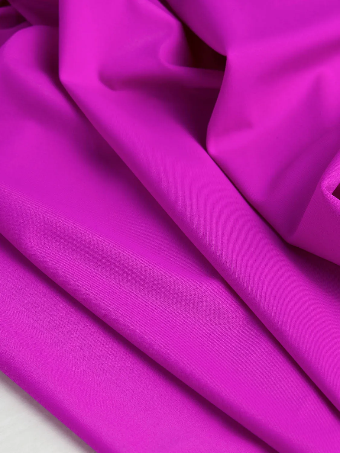 Recycled Nylon Spandex Swimwear Fabric - Magenta - Swatch