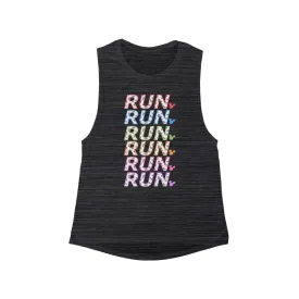 Runderful MouseWomen's Flowy Muscle Tank