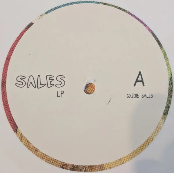 Sales - SALES LP (LP, Album, Whi) (NM or M-)