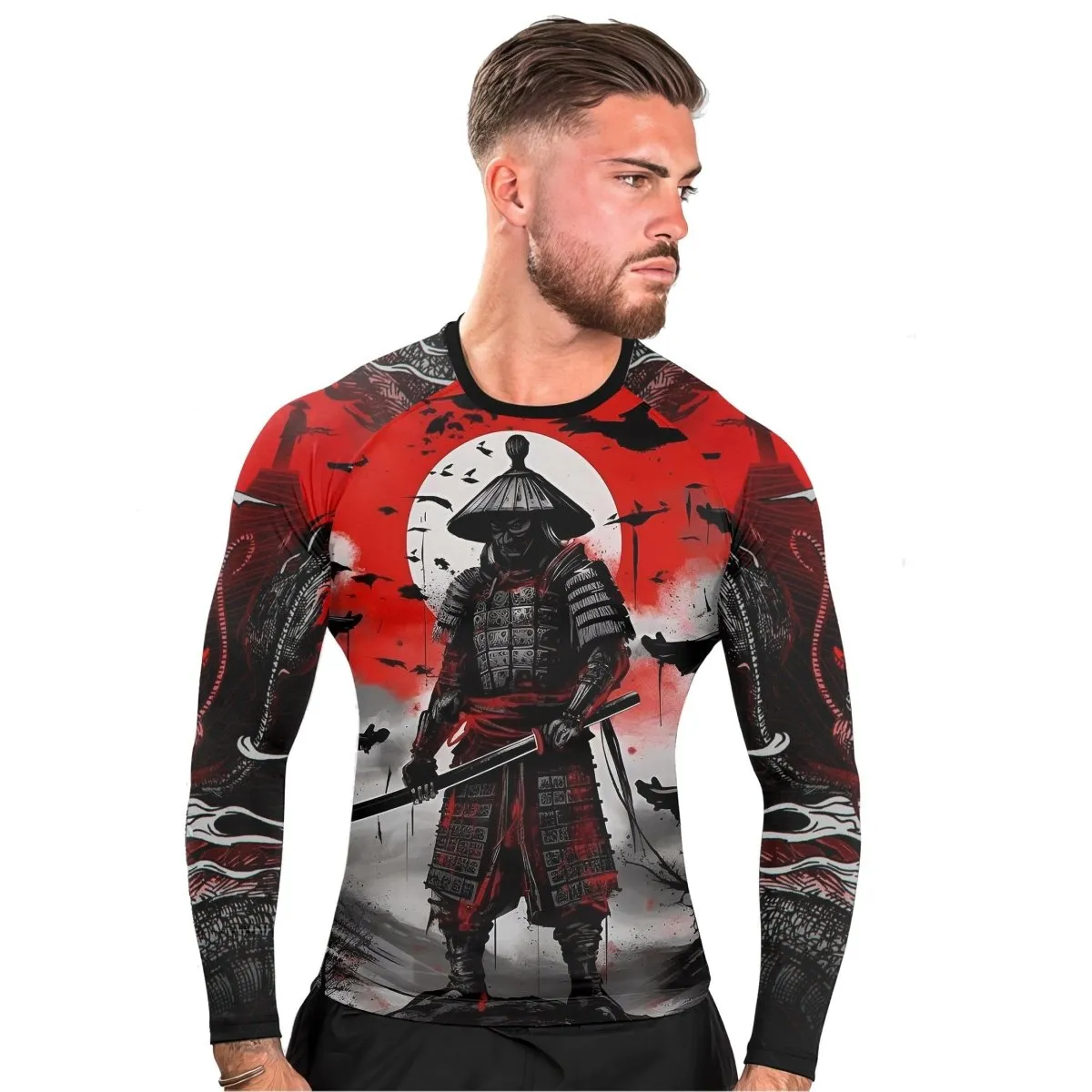 Samurai Musashi Long Sleeve Rash Guard