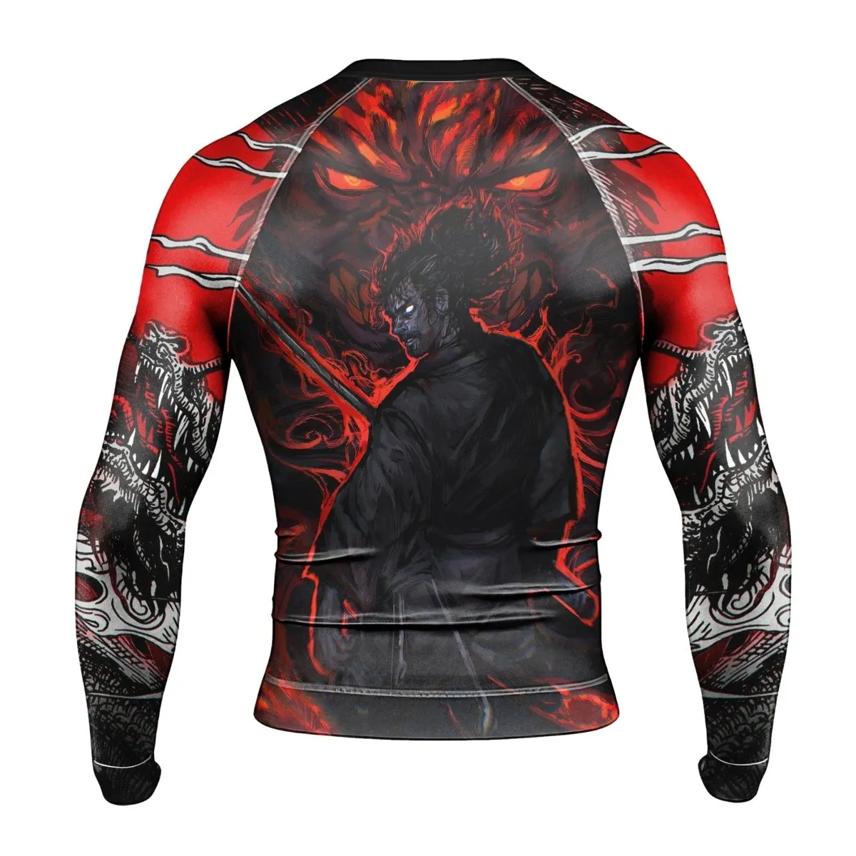 Samurai Musashi Long Sleeve Rash Guard