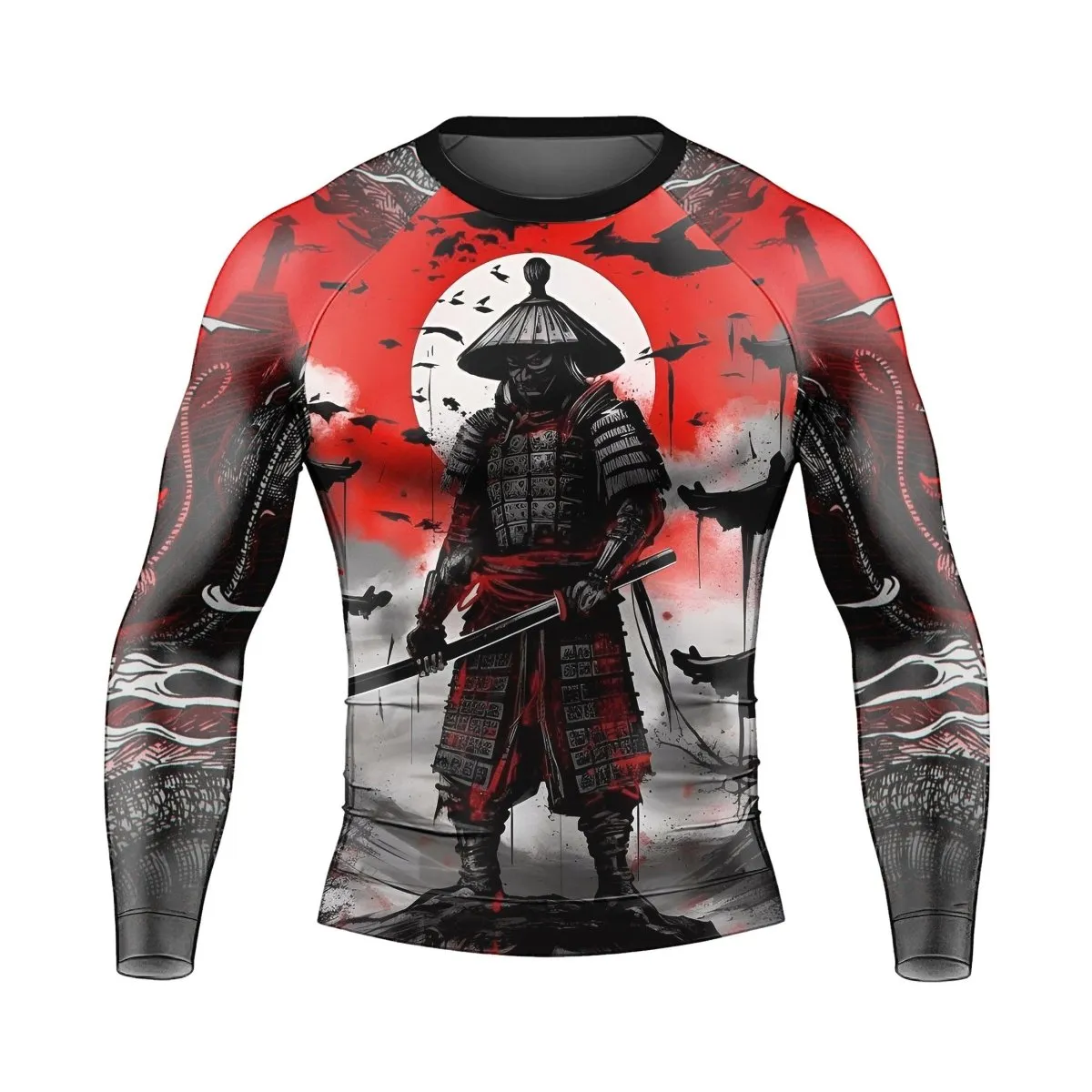 Samurai Musashi Long Sleeve Rash Guard