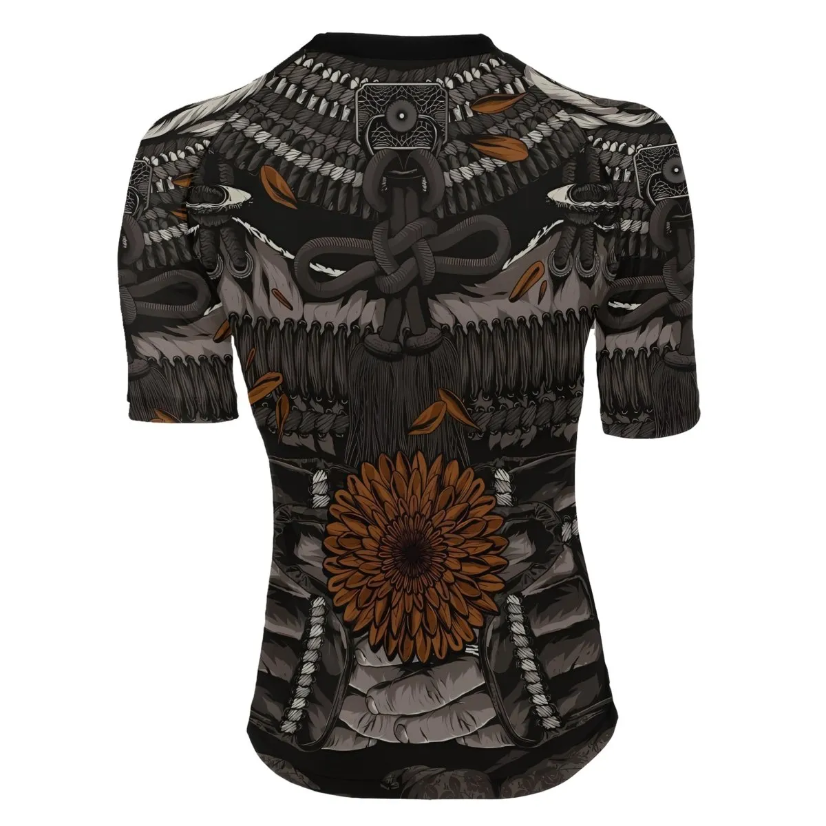 Samurai Warrior Women's Short Sleeve Rash Guard