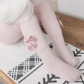 Sandra Bows Winter Plush Leggings