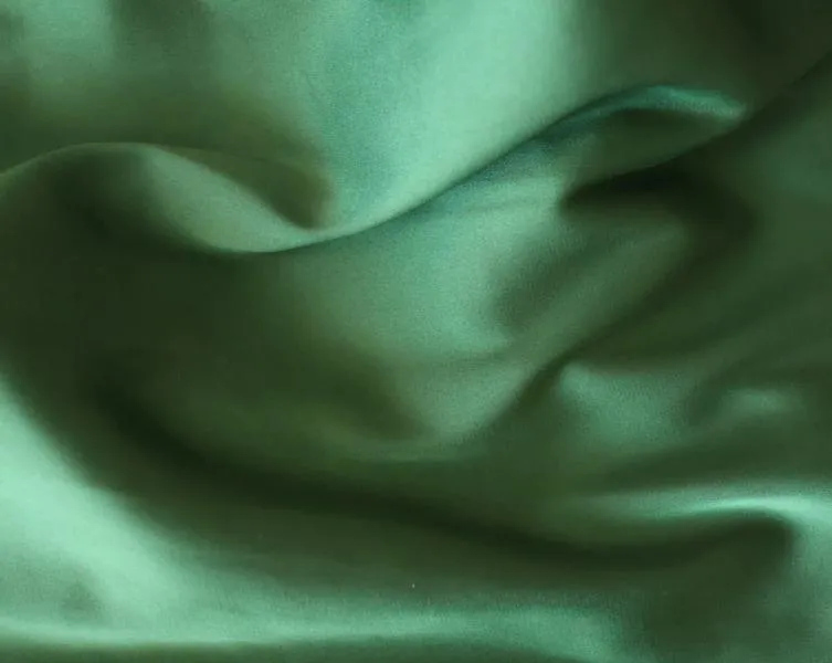 Satin Collection Sleepshirt - Emerald/Gold -