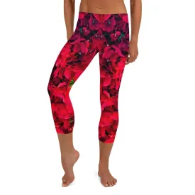 Scarlet Gardens ~ Capri Leggings