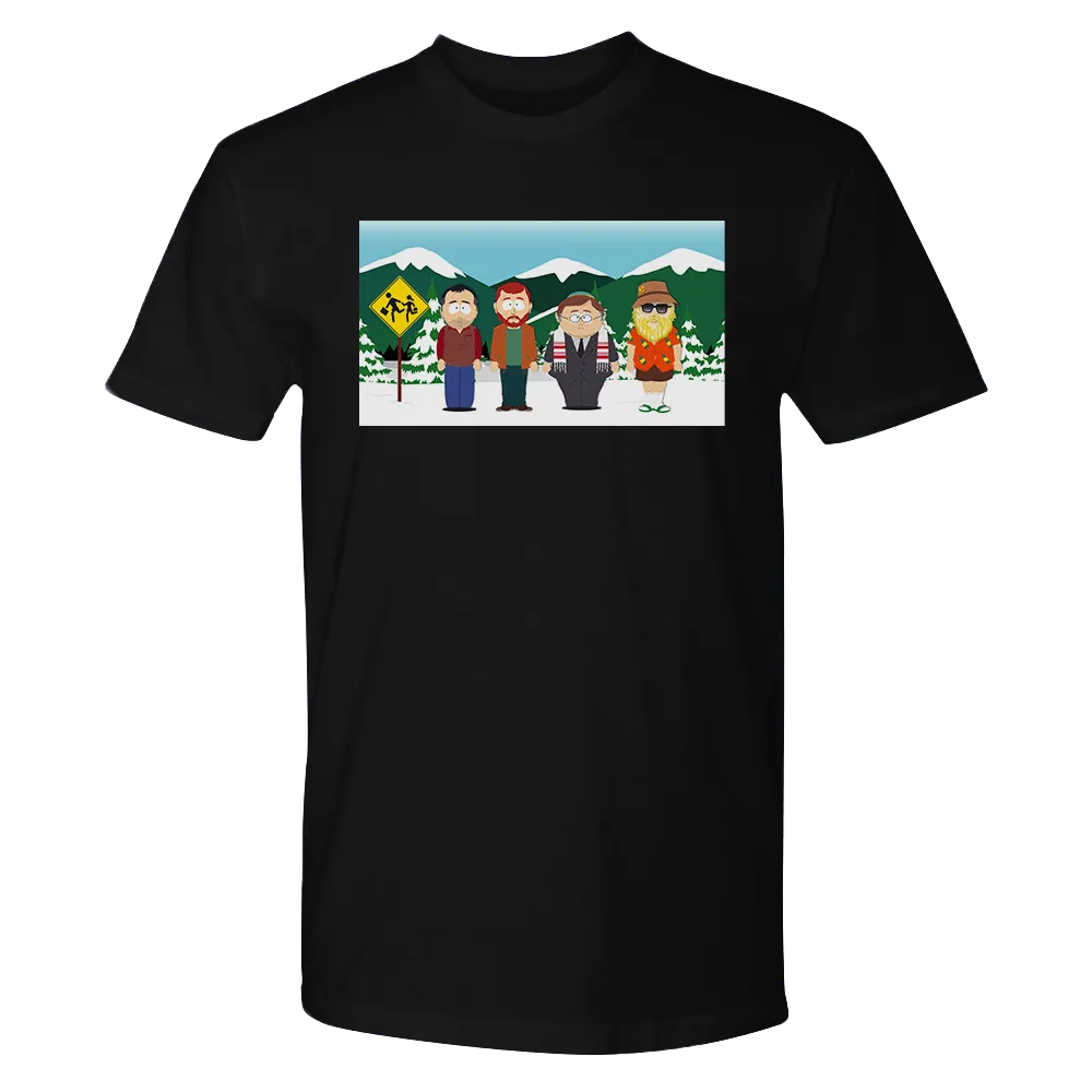 South Park Future Bus Stop Adult Short Sleeve T-Shirt