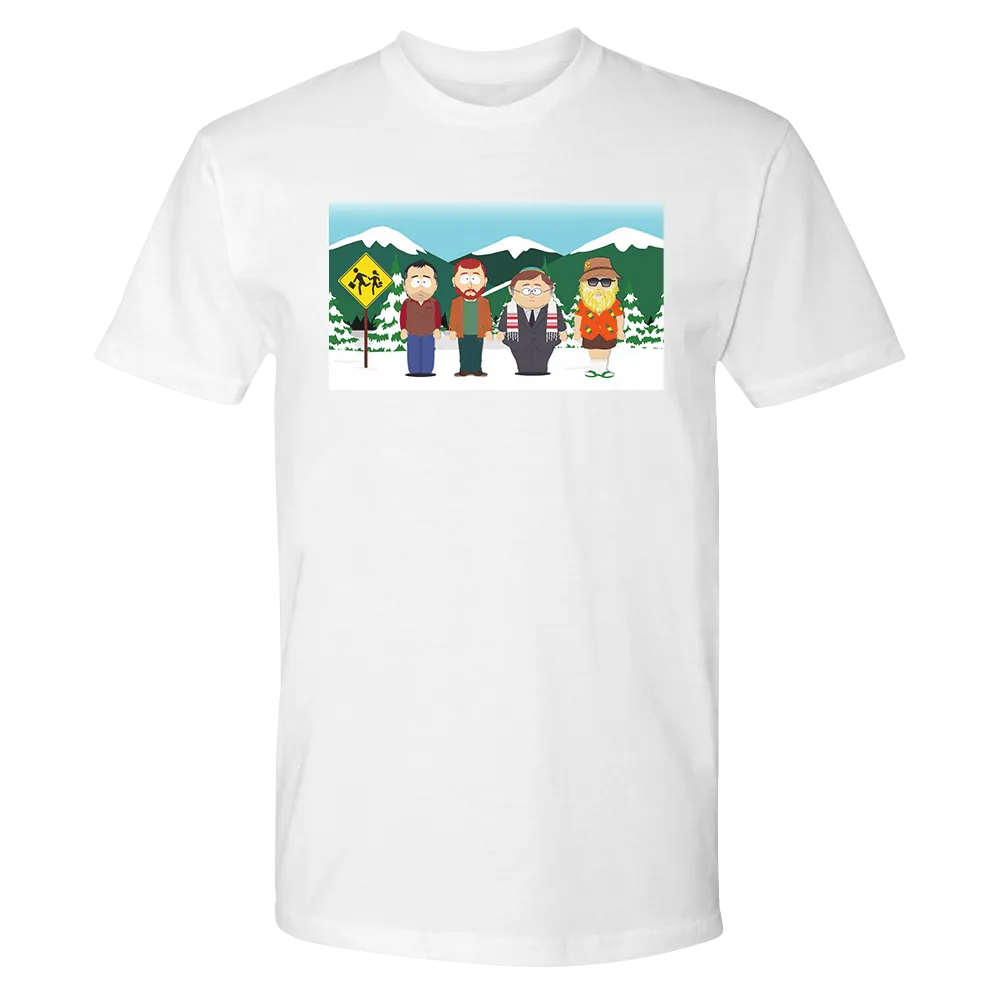 South Park Future Bus Stop Adult Short Sleeve T-Shirt