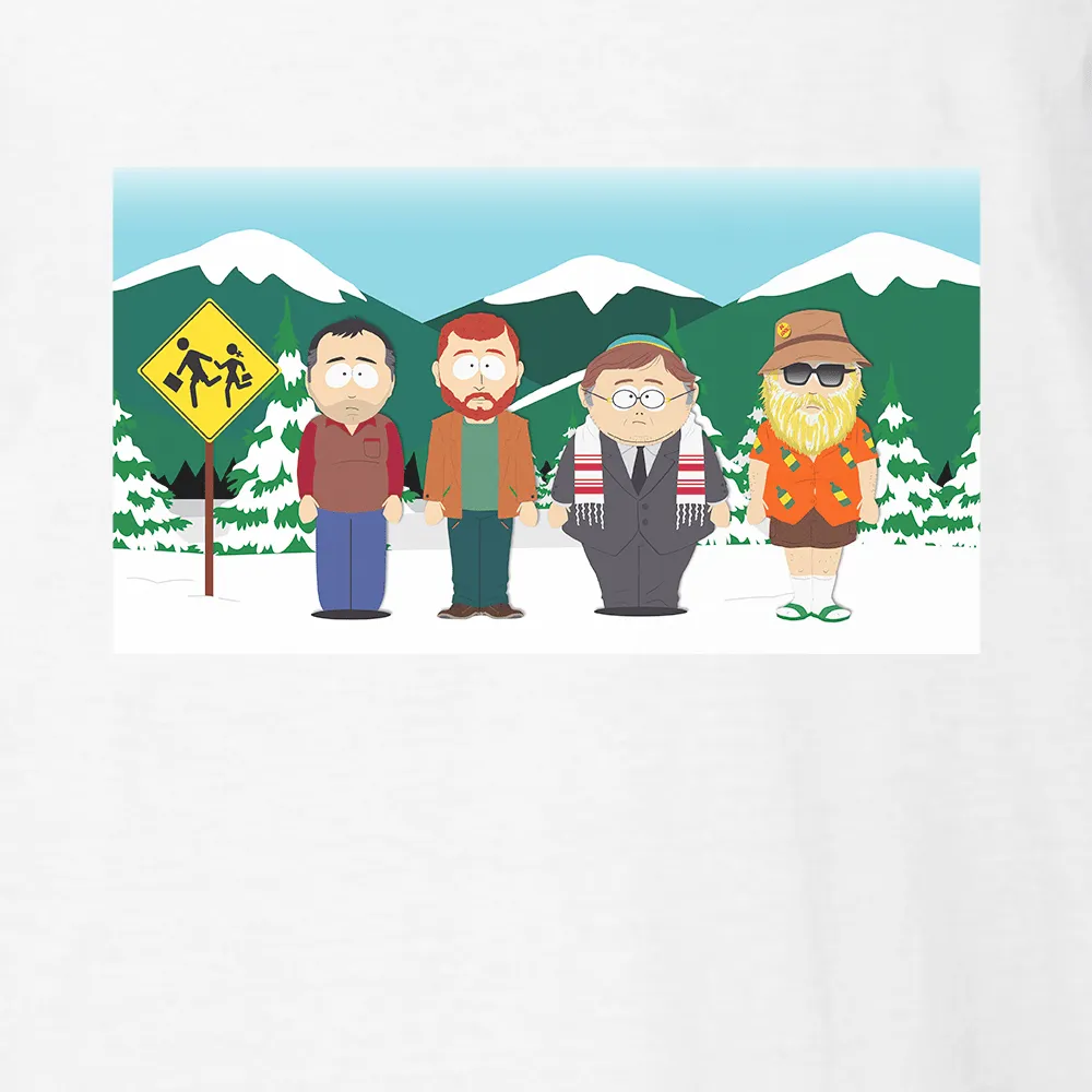 South Park Future Bus Stop Adult Short Sleeve T-Shirt