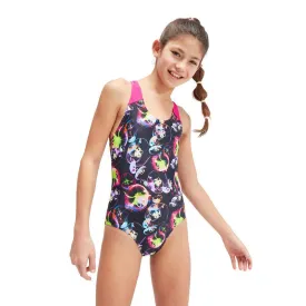 Speedo Girls Allover Splashback One Piece