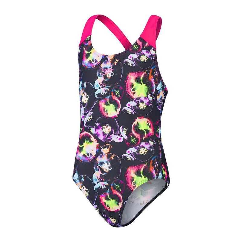 Speedo Girls Allover Splashback One Piece