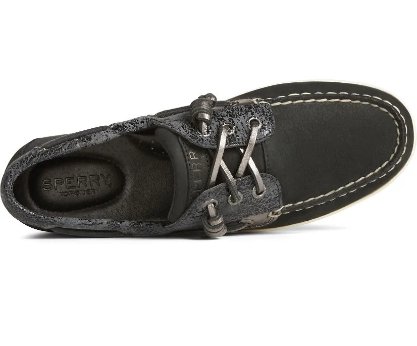 Sperry Womens Songfish Metallic Boat Shoes