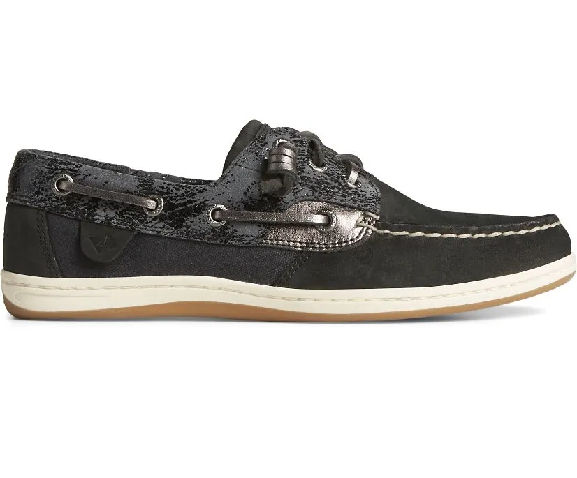 Sperry Womens Songfish Metallic Boat Shoes