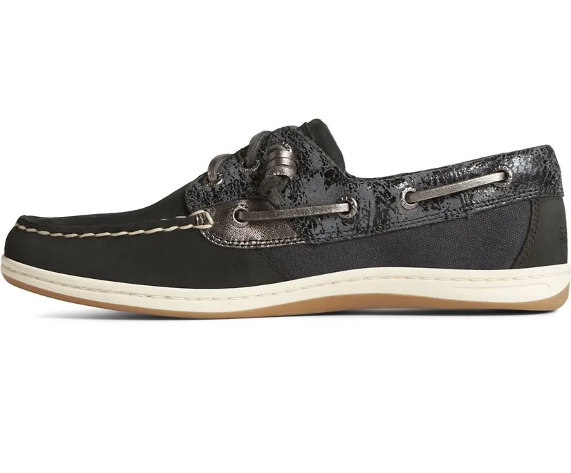Sperry Womens Songfish Metallic Boat Shoes