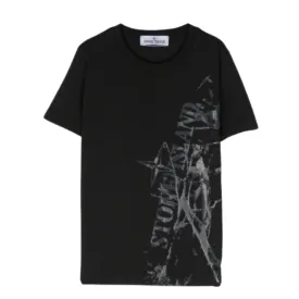 Stone Island Black T-Shirt