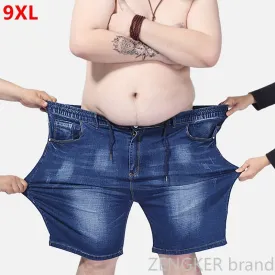 Stretchy Denim Shorts