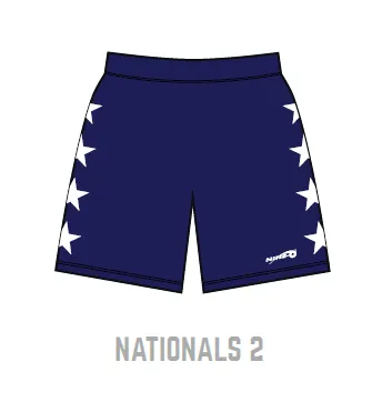 Sublimated Shorts - Nationals