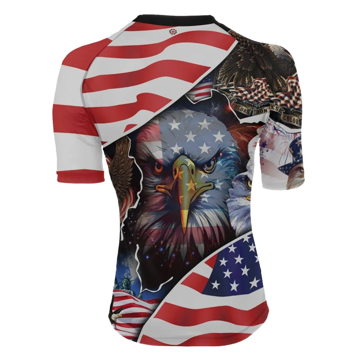 These Colors Don't Run Women's Short Sleeve Rash Guard