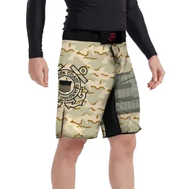 USA Coast Guard Veteran Fight Shorts