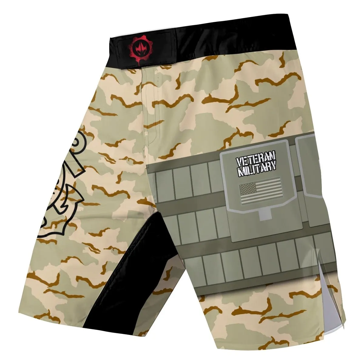 USA Coast Guard Veteran Fight Shorts