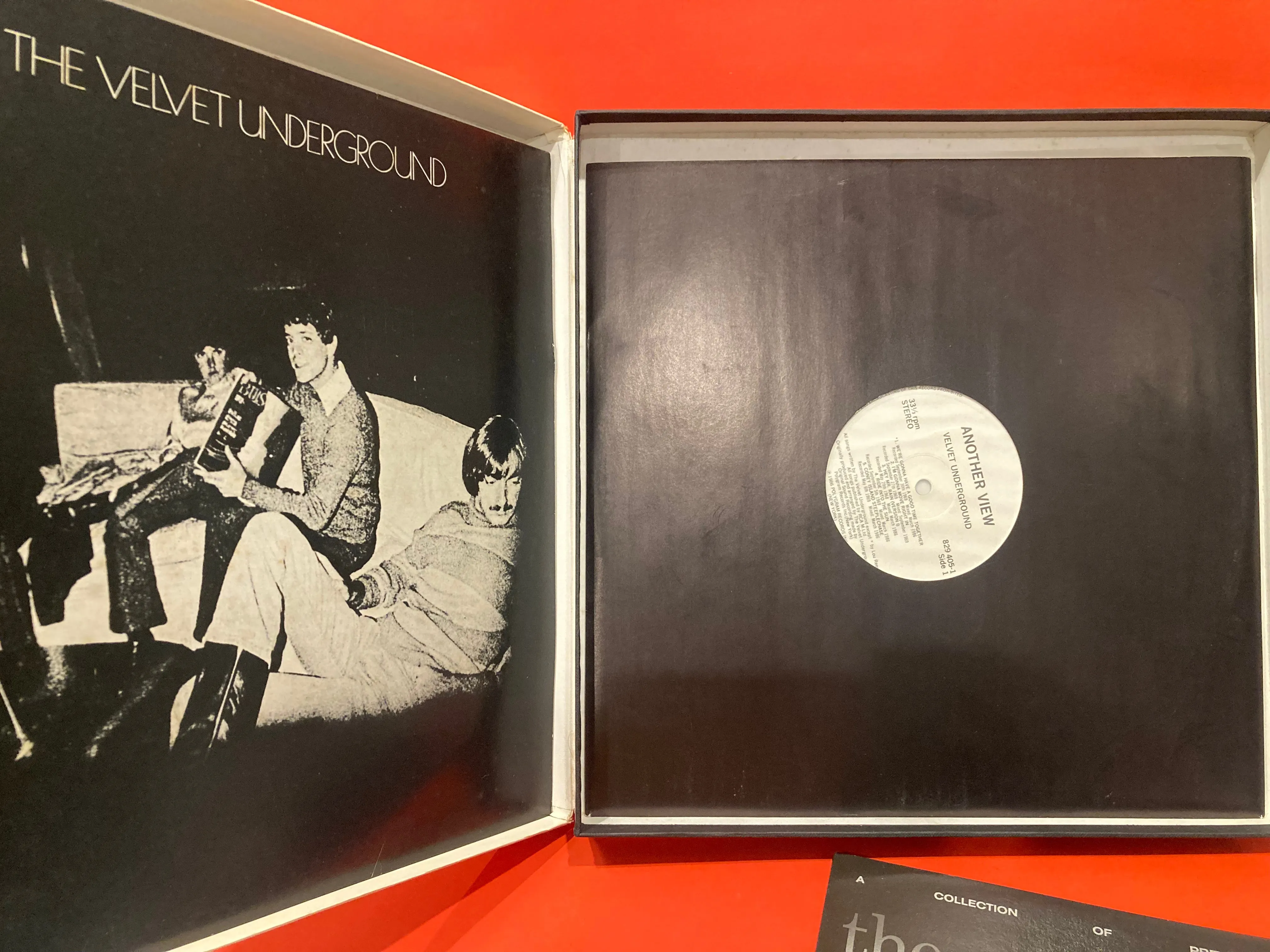 VELVET UNDERGROUND - 5X LP VINYL BOX SET - SUPER RARE (1986)