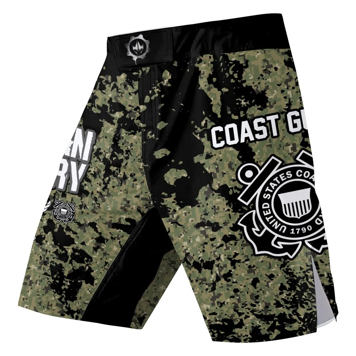 Veteran Coast Guard Camouflage Fight Shorts